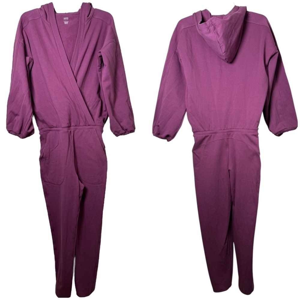 Nama Enlighten Onesie Size XS Purple Cotton Hooded Loungewear Jumpsuit - Picture 5 of 11